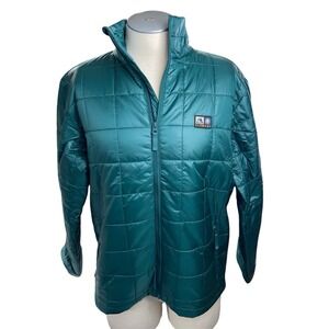 Element Track Puffer Jacket Medium Green Mens Ultralight ELYJK00114